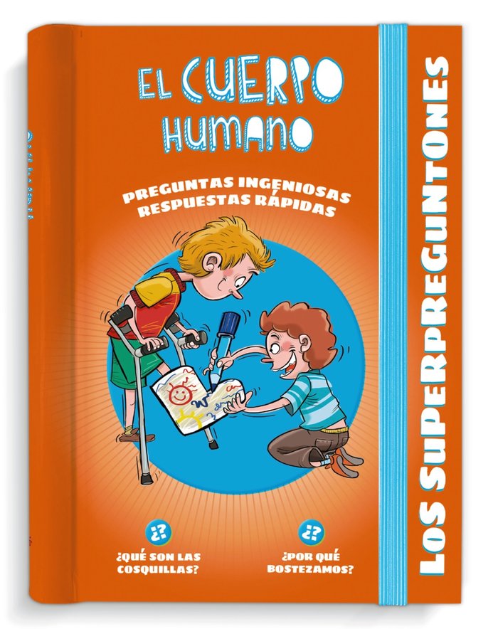 LOS SUPERPREGUNTONES EL CUERPO HUMANO, de VOX EDITORIAL | portada del libro