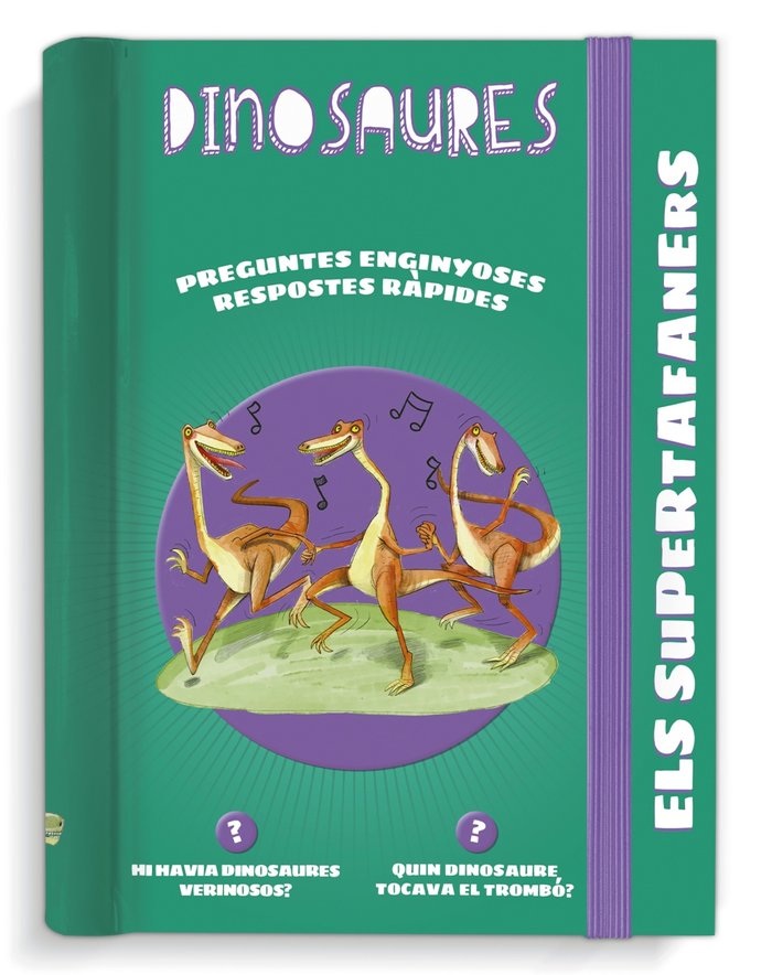 ELS SUPERTAFANERS DINOSAURES, de VOX EDITORIAL | portada del libro