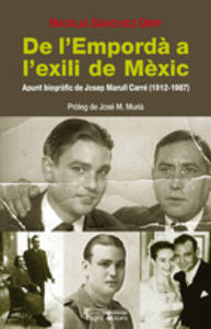 De l'Empordà a l'exili de Mèxic, de Sànchez Dipp, Natàlia | portada del libro