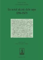 Un notal alcoià dels anys 1296-1303, de RICARD JORDI BAÑO | portada del libro