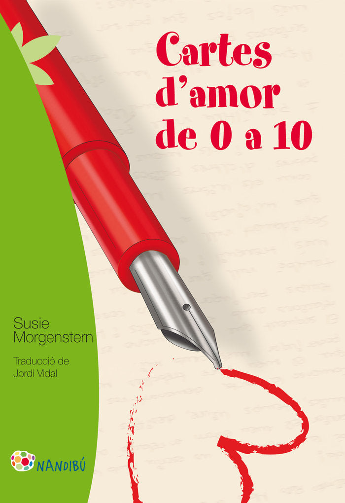 Cartes d'amor de 0 a 10, de Morgenstern | portada del libro