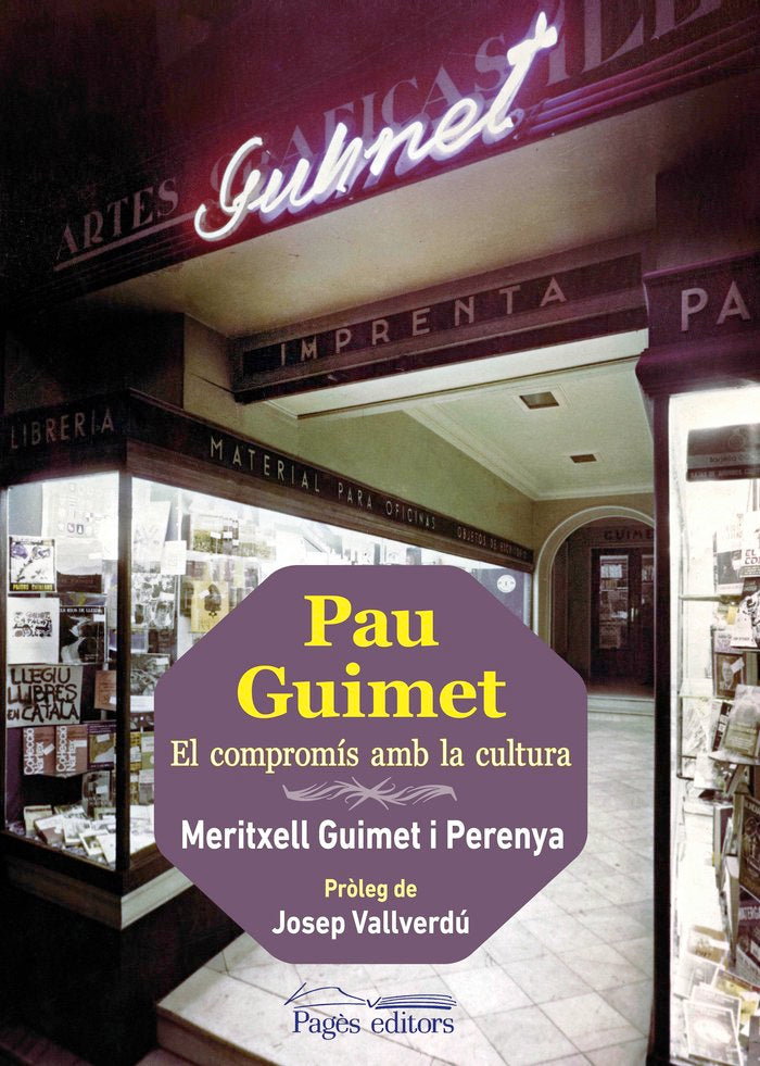 Pau Guimet. El compromís amb la cultura, de Guimet Perenya, Meritxell | portada del libro