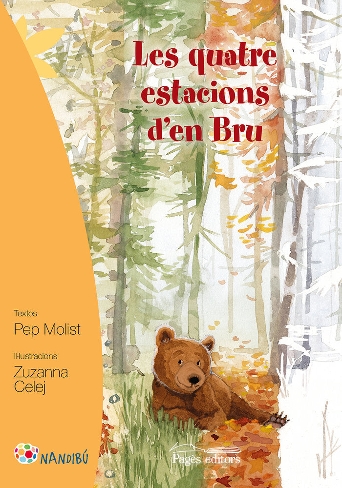 Les quatre estacions d'en Bru, de Molist Sadurní, Pep | portada del libro