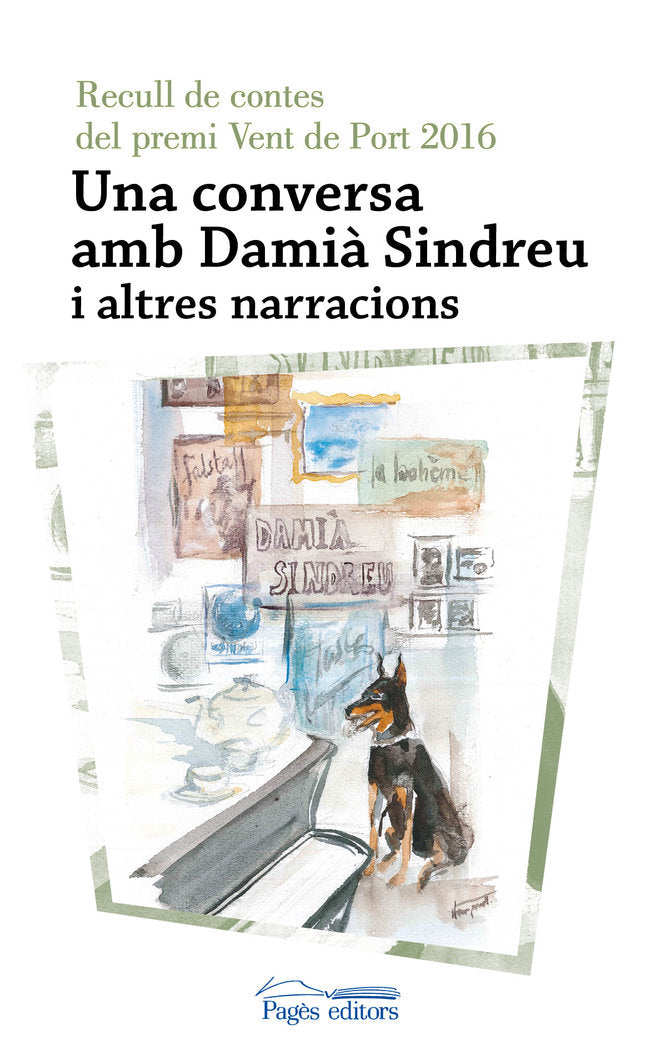 Una conversa amb Damià Sindreu, de Varios autores | portada del libro
