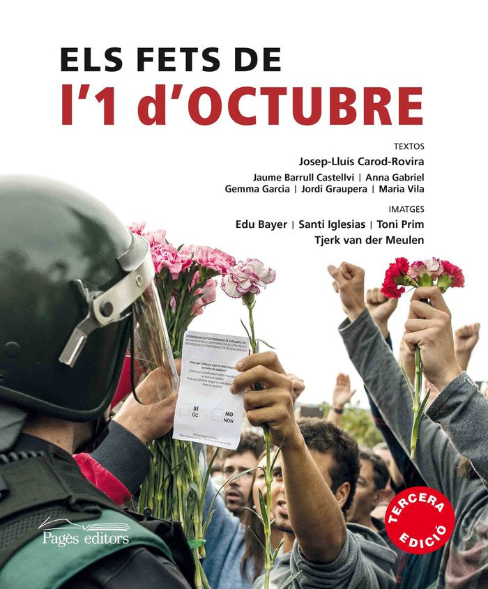 Els fets de l'1 d'octubre 2017, de Carod-Rovira, Josep-Lluís | portada del libro