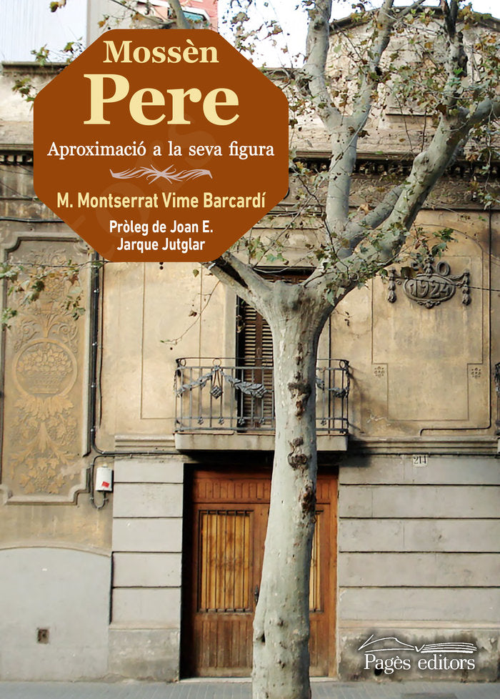 Mossèn Pere, de Vime Bacardí, M. Montserrat | portada del libro