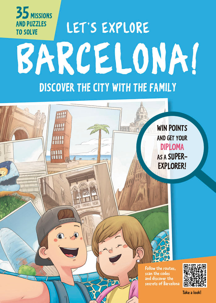 Let's Explore Barcelona!, de Campuzano Muñoz, Lourdes | portada del libro