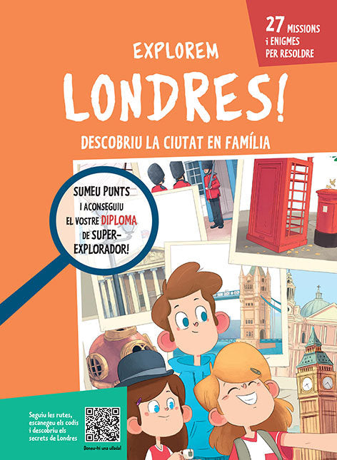 Explorem Londres!, de Campuzano, Lourdes | portada del libro