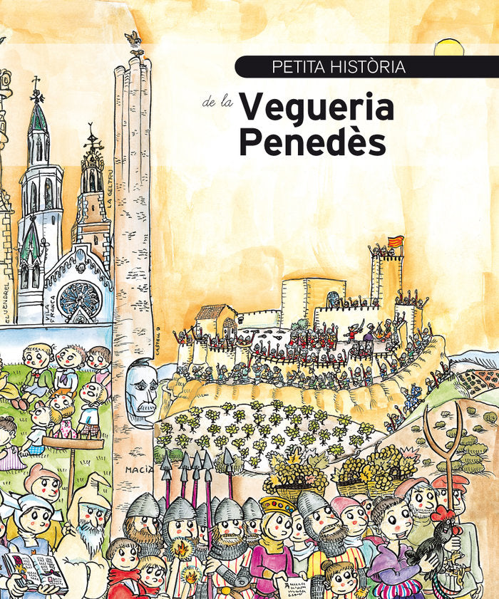 Petita història de la Vegueria Penedès, de Cervera, Manel | portada del libro