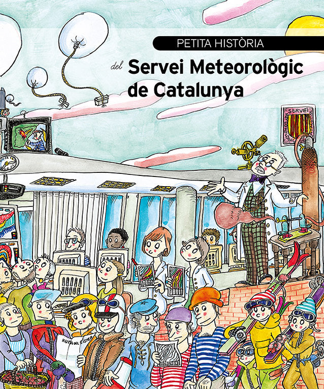Petita història del Servei Meteorològic de Catalunya, de Busto Navines, Montserrat | portada del libro