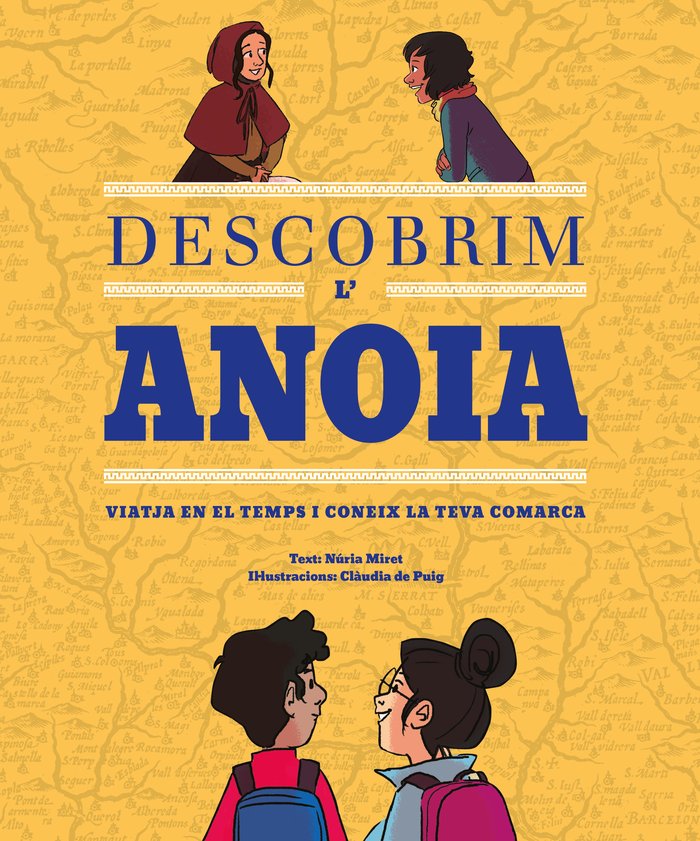 Descobrim l'Anoia, de Miret, Núria | portada del libro