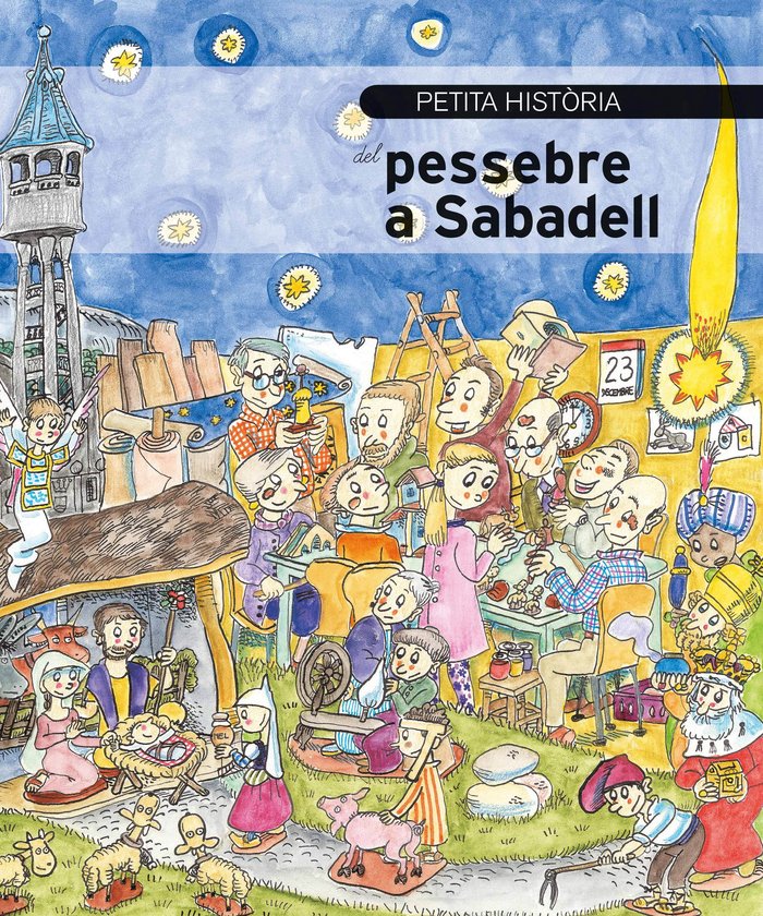 PETITA HISTORIA DEL PESSEBRE A SABADELL | portada del libro