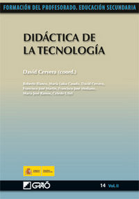 Didáctica de la Tecnología, de Cervera Olivares, David | portada del libro