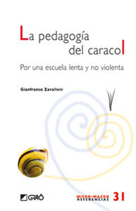 La pedagogia del caracol, de Zavalloni, Gianfranco | portada del libro