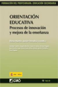 Orientación Educativa. Procesos de innovación y mejora de la enseñanza, de Martín Ortega, Elena | portada del libro
