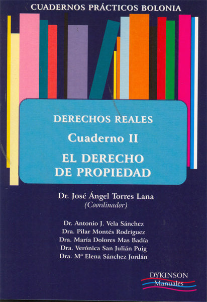 Derechos Reales. Introducción al estudio de los derechos reales. La posesión. Cuaderno I, de Torres Lana et al. | portada del