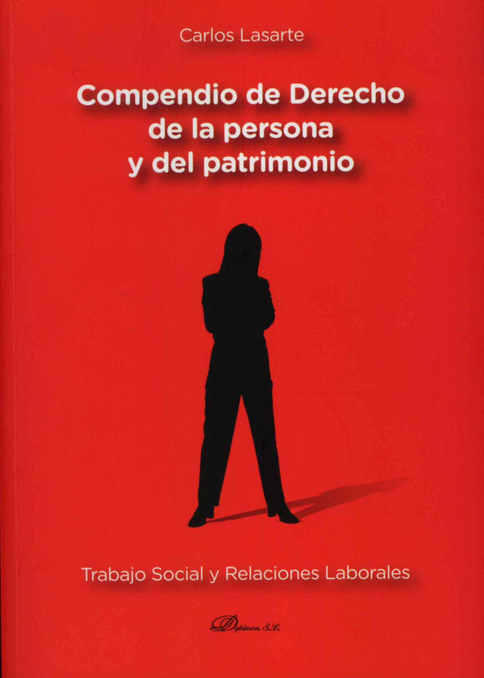 Compendio de Derecho de la Persona y del Patrimonio, de LASARTE ALVAREZ | portada del libro