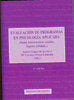 Evaluacion de programas en psicologia aplicada, de López de la Llave | portada del libro
