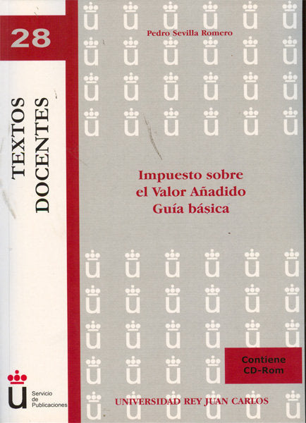 Impuesto sobre el Valor Añadido. Guía básica, de Sevilla Romero | portada del libro