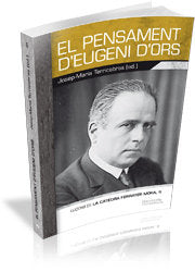 El pensament d'Eugeni d'Ors, de SIGUAN SOLER, MIGUEL | portada del libro