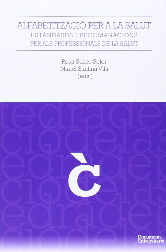 Alfabetització per a la salut | portada del libro