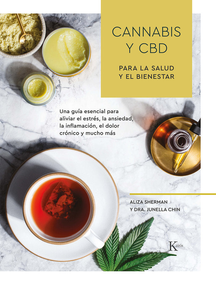 Cannabis y CBD para la salud y el bienestar, de Sherman, Aliza | portada del libro