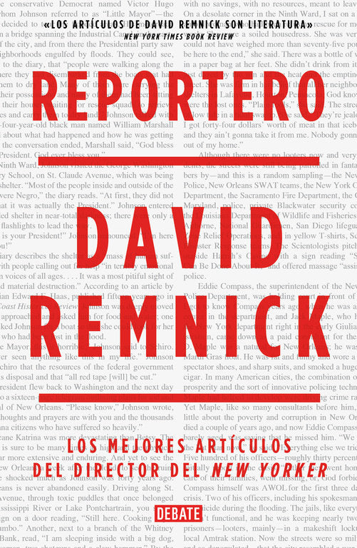 Reportero, de Remnick, David | portada del libro