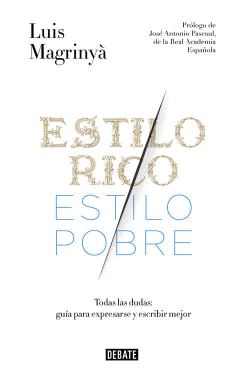 Estilo rico, estilo pobre, de Magrinyà | portada del libro