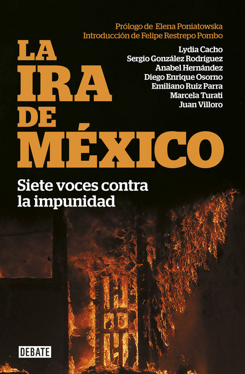 La ira de México, de Cacho, Lydia | portada del libro