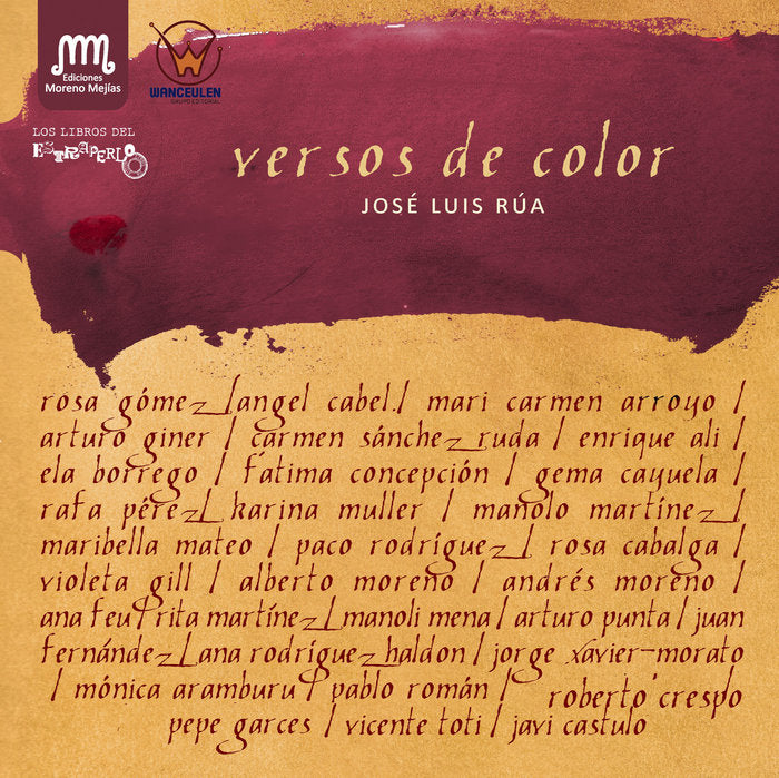 Versos de color, de Rúa Nácher | portada del libro
