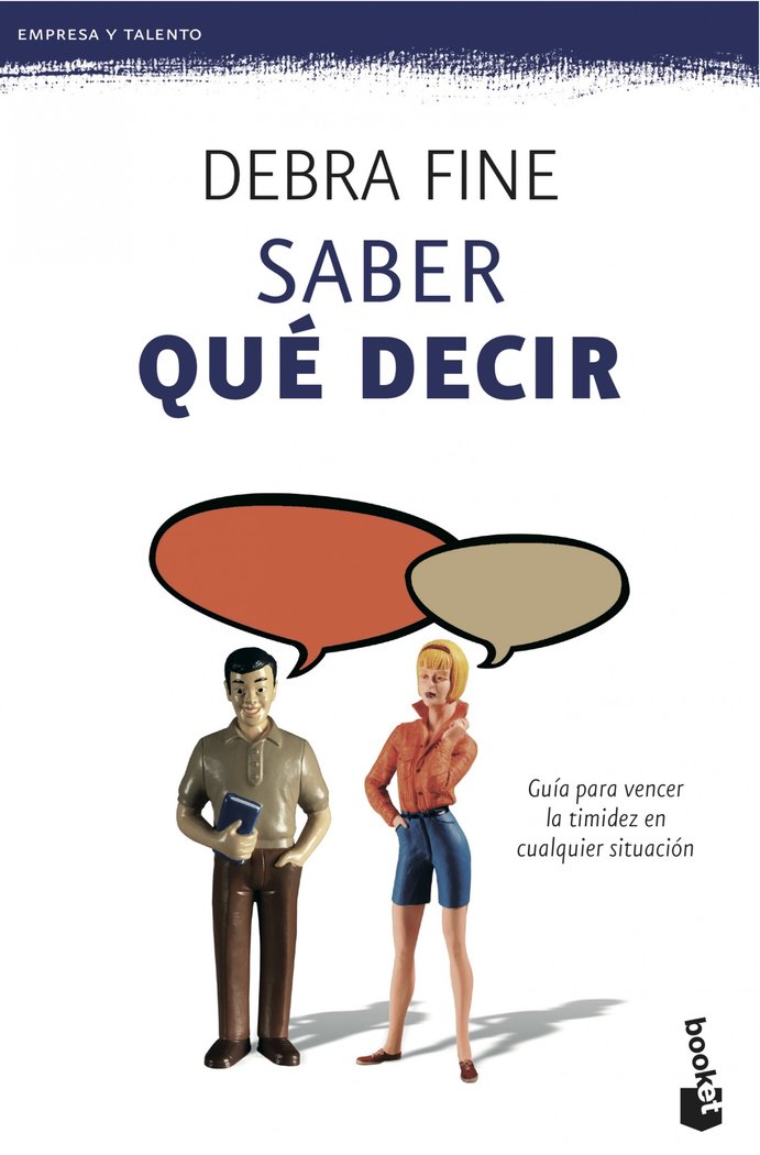Saber qué decir, de Fine | portada del libro