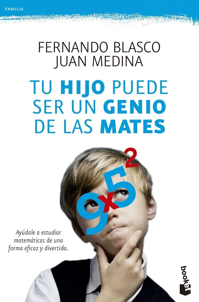 Tu hijo puede ser un genio de las mates, de Blasco | portada del libro