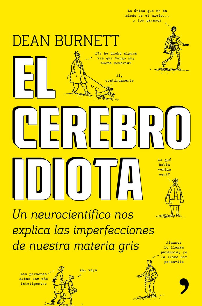 El cerebro idiota, de Burnett | portada del libro