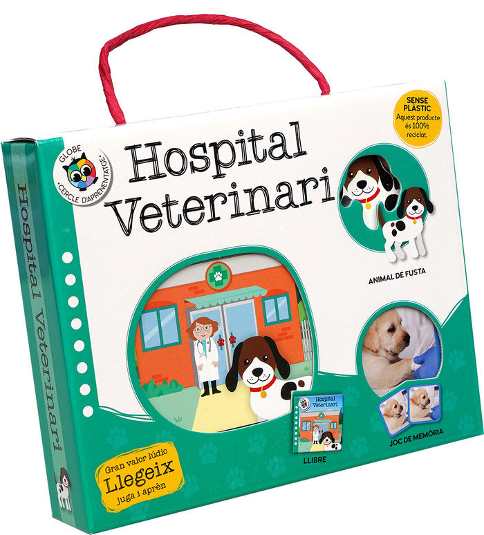HOSPITAL VETERINARI, de KIRSTEN PABOL | portada del libro