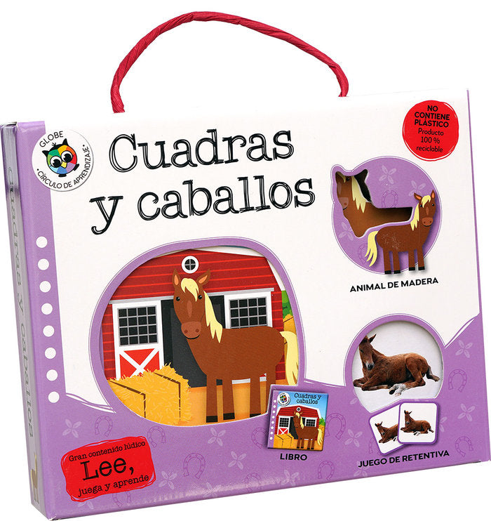 CUADRAS Y CABALLOS, de PABOL | portada del libro