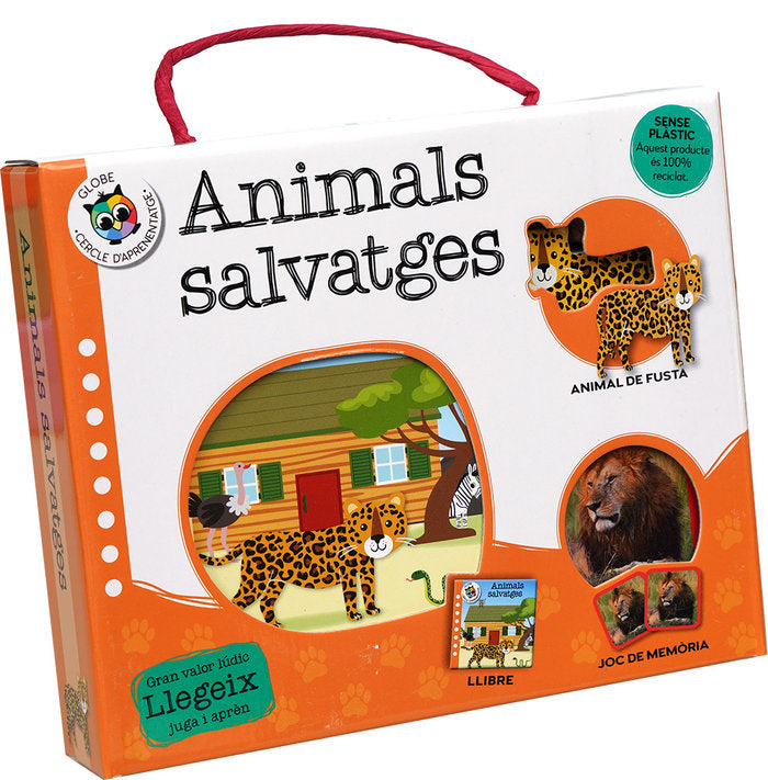 ANIMALS SALVATGES, de PABOL | portada del libro