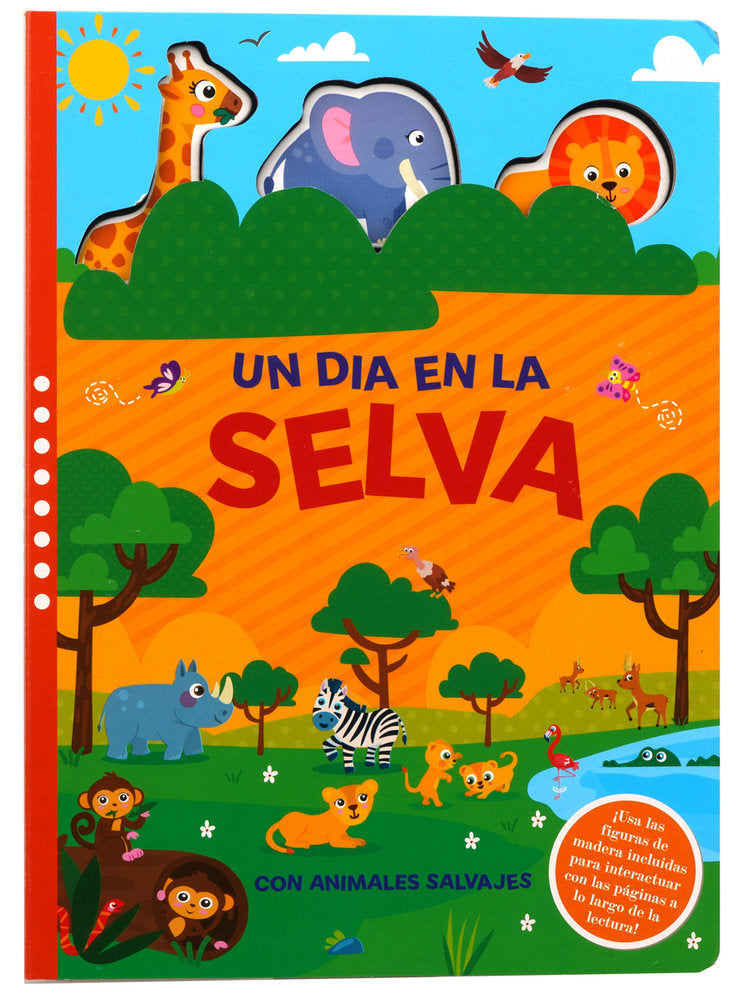 UN DIA EN LA SELVA, de AA.VV. | portada del libro