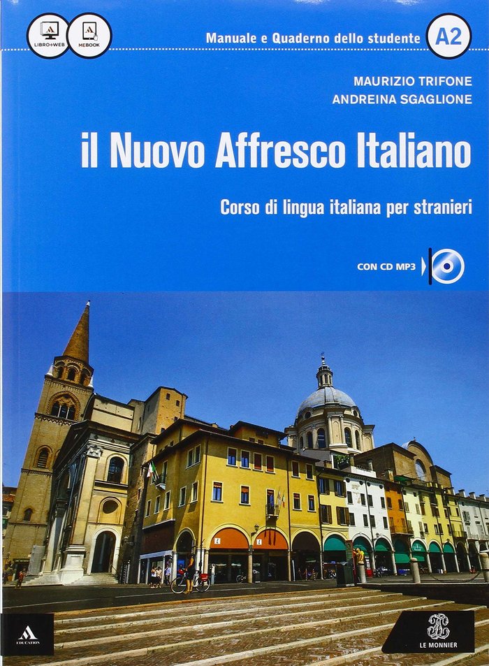 IL NUOVO AFFRESCO ITALIANO A2 (CON CD MP3), de Varios autores | portada del libro