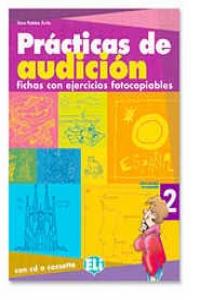 PRACTICAS DE AUDICION 2 LIBRO +CD, de Sara Robles Ávila | portada del libro