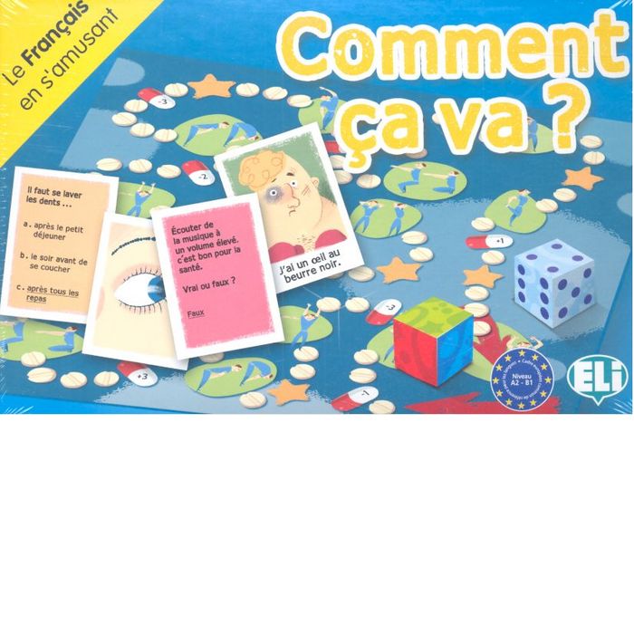 COMMENTA CA VA ELI JEUX A2 B1, de Varios autores | portada del libro