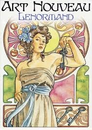 ART NOUVEAU LENORMAND TAROT, de WHEATERSTONE, LUNAEA | portada del libro