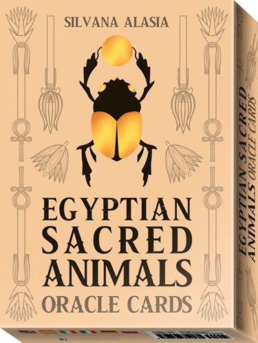 EGYPTIAN SACRED ANIMALS, de SILVANA ALASIA | portada del libro