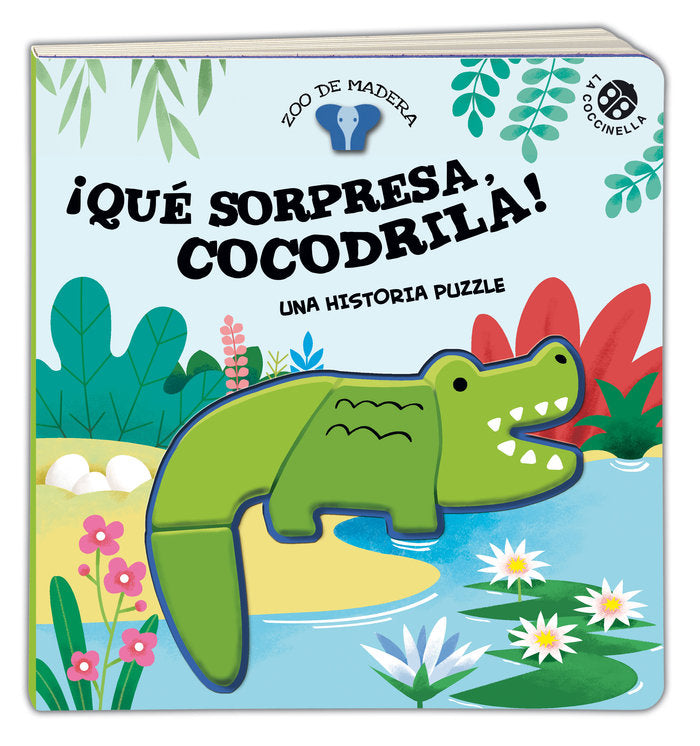¡Qué sorpresa, Cocodrila!, de Clima, Gabriele | portada del libro