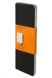 Black ruled cahier journals p negro rayado blanda, de SIN AUTOR | portada del libro
