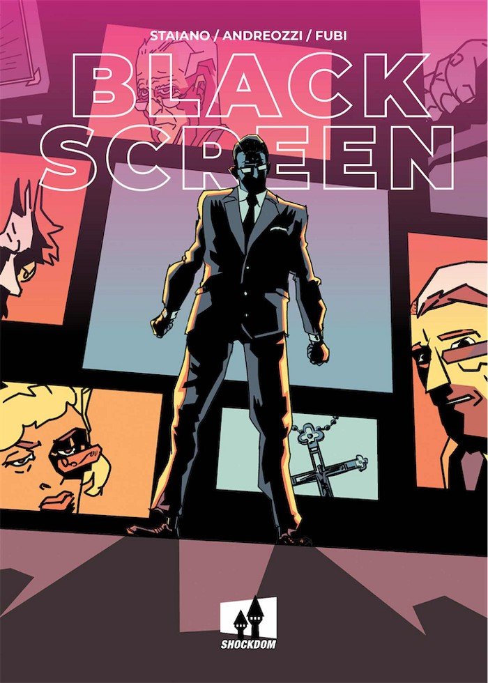 BLACK SCREEN, de LUCIO STAIANO | portada del libro