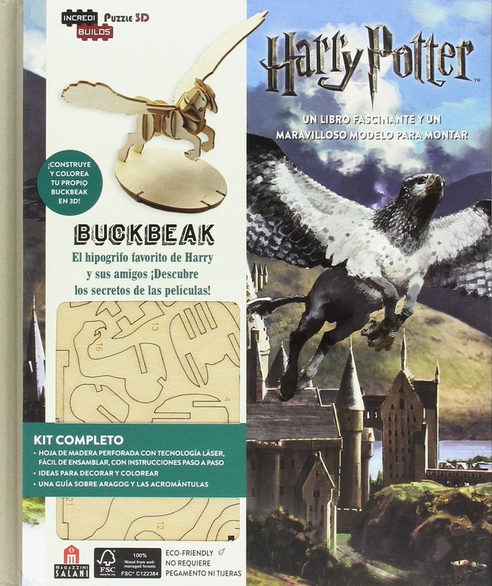 Incredibuilds Harry Potter Buckbeak, de Varios autores | portada del libro