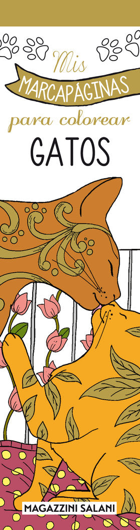 MIS MARCADORES PARA COLOREAR - GATOS, de AA. | portada del libro