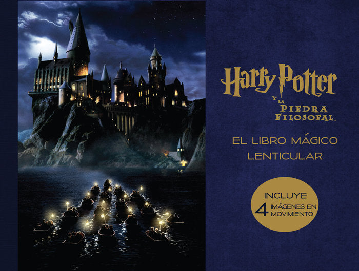 LIBRO MAGICO LENTICULAR DE HARRY POTTER Y LA PIEDRA, de HARRY POTTER | portada del libro