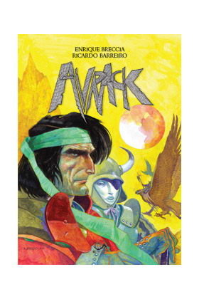 AVRACK, EL SEÑOR DE LOS HALCONES, de ENRIQUE BRECCIA | portada del libro