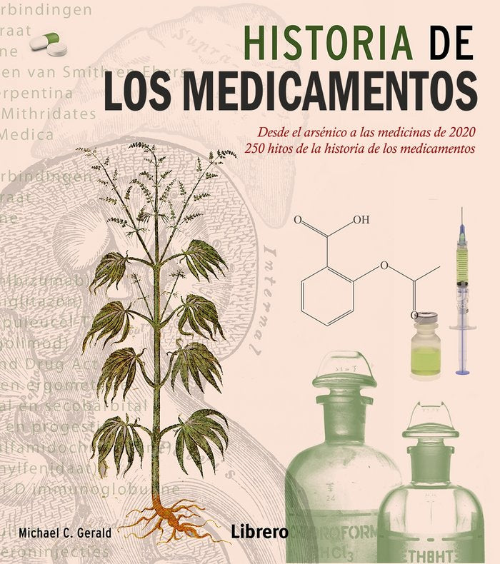 La Historía de los medicamentos, de Michael C. geralt | portada del libro